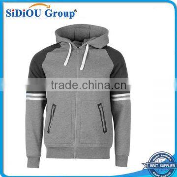 Cotton/polyester Mans Fashionable Sweatshirts Hoodies