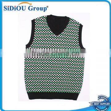 Green Mens Christmas Sweaters Vest