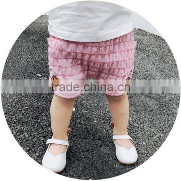 S17128A Fashion Cartoon Children Baby Girls Shorts photo-4