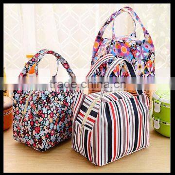 New Design Stripe Thermal Lunch Box Bag photo-2