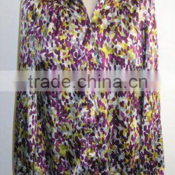 Spot Print Blouse