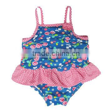 Kids Swimsuit Swimwear One Piece cut bow