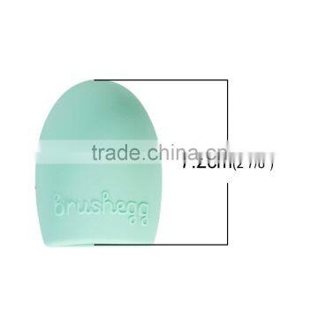 Cleaning Make up Washing Brush Silicone Glove Scrubber Cosmetic Foundation Powder Clean Tools New Pop Brush Egg photo-4