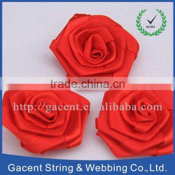 red satin rosette for christmas gift christmas red bows