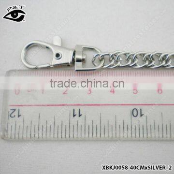40cm Silver Color Metal Chain for Handbag Shoes Jewelry photo-3