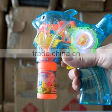 2 Bottles Dolphin Toy Manual Bubble Gun Toy photo-3