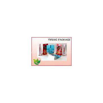 Food Packaging Flat Bottom Pouch With Top Zipper AND Hang Hole