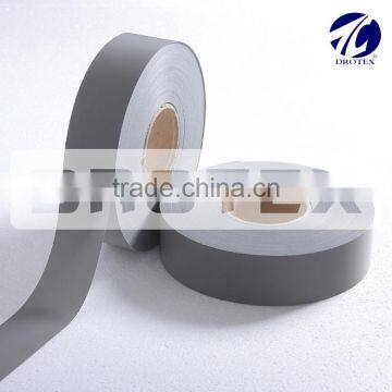 Light Custom Printed Retro Reflective Fabric Tape,Elastic Fire Retardant Waterproof Reflective Tape Strip For Clothing photo-3