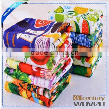 Kitchen textile cotton tea towel cheap kitchen towel