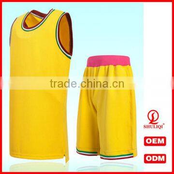 OEM Serveric Polyester Mens Green Basketball Uniforms Wholesale/own Design Uniforms Basketball for Men With Factory Price photo-4