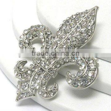Wholesale Custom Jewelry-Charm Trendy Fluer Flower Alloy Brooch