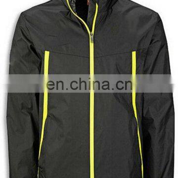 factory directly yellow and black customized football jacket