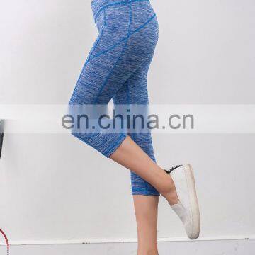 New Fashion Gym Fitness Yoga Use Cost-effectinve Ladies Private Label Latest Design Capri Pants photo-3