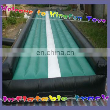 Hot sell Inflatable PVC air tumble track mattress/gym mat