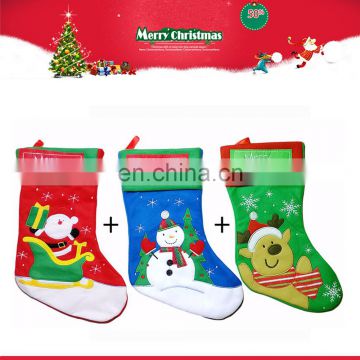 Wholsesale Gift Plush Santa Claus Costume Christmas Boots for Kids