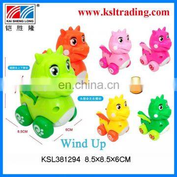 cartoon custom wind up dinosaur for kids