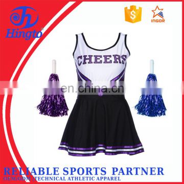 skins compression wear spandex cheerleading uniforms OEM servie