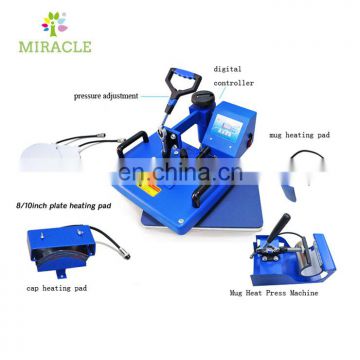 6 in 1 digital heat press printing machine dye sublimation machine price