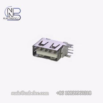 OEM 2.0 4 Pin Type A Female USB Connector USB Port Plug From Shenzhen Manufacturer photo-5