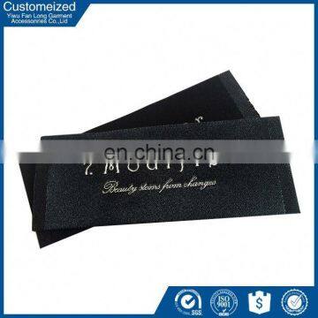 China facroty custom print european quality standard custom hem tags