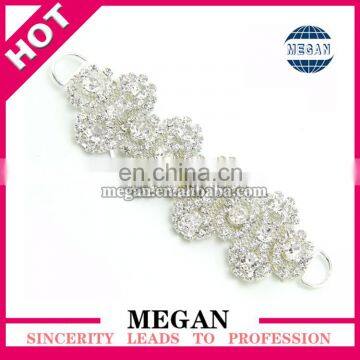 Beautiful Crystal Swag Rhinestone Connectors for Bikini/headband