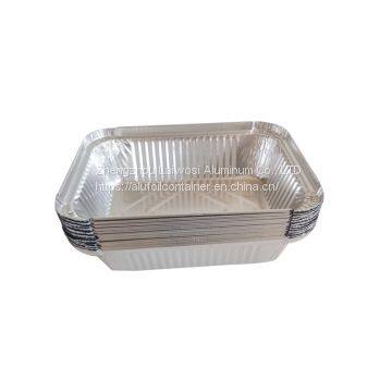 Take Away No.6 Aluminum Foil Container for Food Packaging photo-4