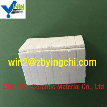 92% High temperature alumina square ceramic lining plate