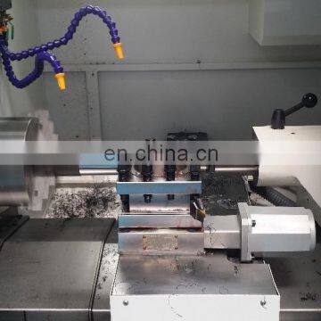 Siemens Controller Hobby Cnc Lathe Machine With Tool Holder