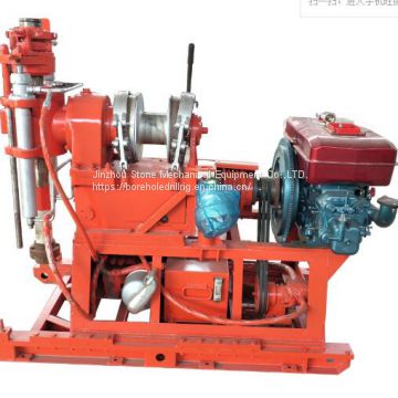 200 m Spindle Type Geotechnical Soil Test Drilling Machine Drill Rig Portable