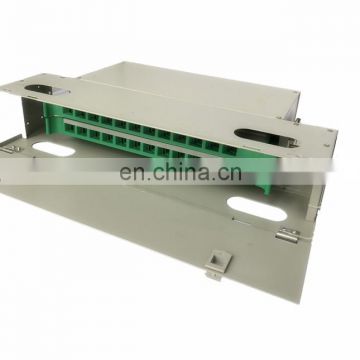 36 core 3U ODF rack mount box for fiber distribution