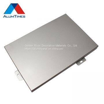 Aluminum cladding panel