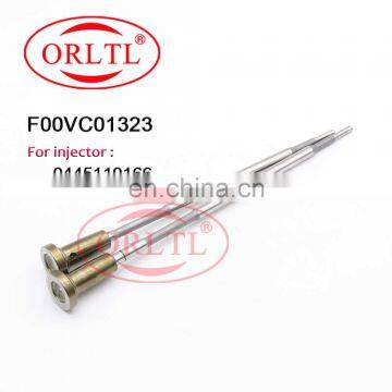 ORLTL High Speed Steel Control Valve F 00V C01 323, F00VC01323 And Common Rail Injector Valve F00V C01 323 For 0445110166