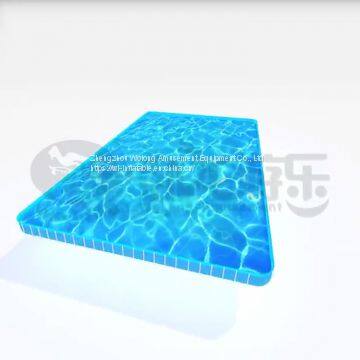 China Factory above ground metal frame swimming pool for sale