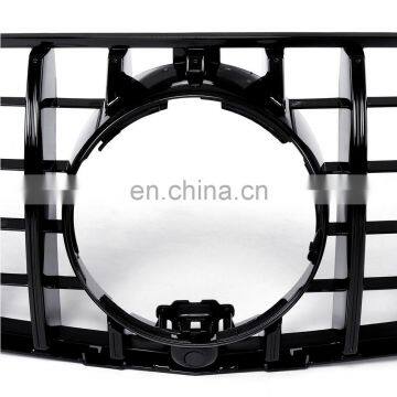 Черная передняя решетка в стиле GTR 16 - 18 для Mercedes Benz GLC W/X253 GLC300 GLC350 photo-5