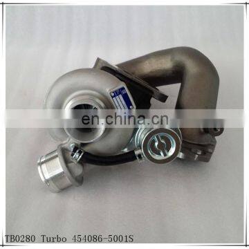 Turbocharger 454086-5001S 9623320880 454086-0001 TB0280 Turbo for Fiat Car U6 Peugeot Car 806 With XUD9TF Engine