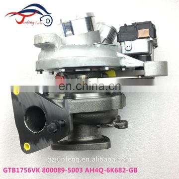 GTB1756VK 800089-0003 AH4Q6K682FC LR049588 Turbocharger for Land Rover RAGNE ROVER III IV SPORT 448DT Engine