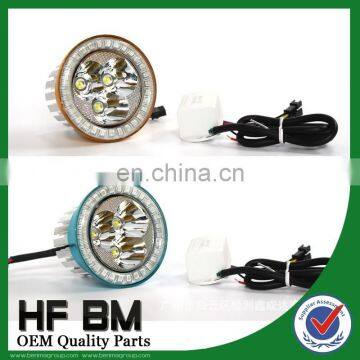 Laser Cannon LED Angle Eyes U3 Bulb for Motorcycle Scooter Headlight photo-2