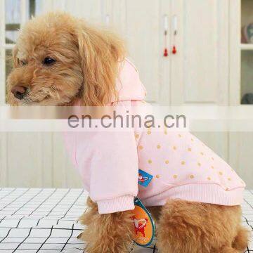 Dog Hoodies Dress Pet Winter Autumn Gold Stamp Sports Clothes Pet Clothes Pet Products photo-7