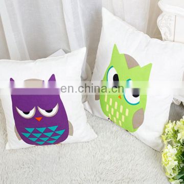 100% polyester decorative custom cushion cover