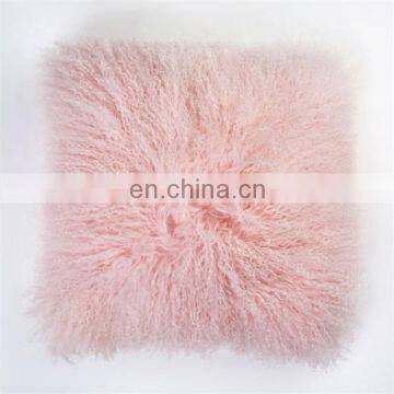 Wholesale 100%Polyester Pile Faux Fur sofa cushion cover