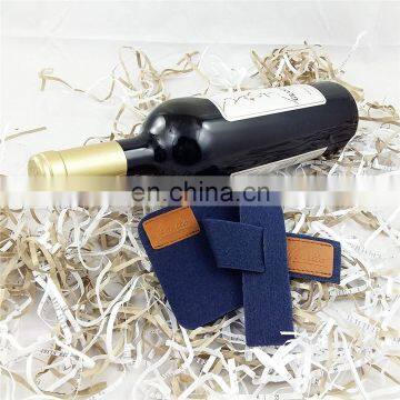 Cusotomize Size and Color Felt Christmas Bottle Bag Wine photo-7