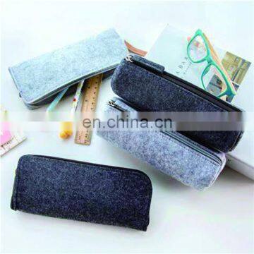 promotional cosmetic tool bag students felt stationery pouch