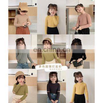 6468 Fashion Baby Clothes Kids Clothing Girl Spring Cotton Long Sleeve t Shirt