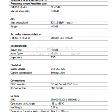 SAILOR BM 4 DSB Modulator photo-4