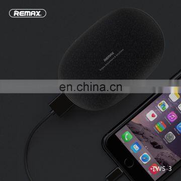 Remax TWS-3 bt Sport Portable Tws Earphones True Wireless Earbuds for Mobile Phone