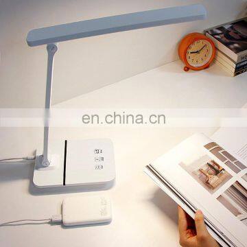 Rotation Full Brightness Range Study Table Lamp For Kids Adults Three Color Temperature