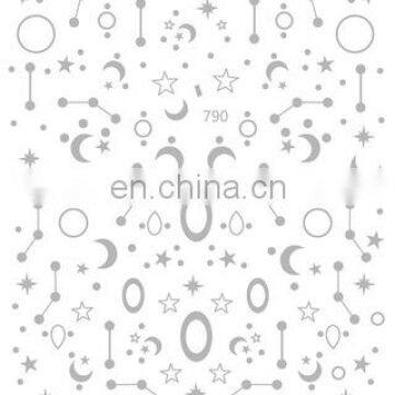 JOYFUL 788-791 Moon And Star Nail Stickers Gilding Nail Decals Japanese Strap Glue Nail Stickers photo-6