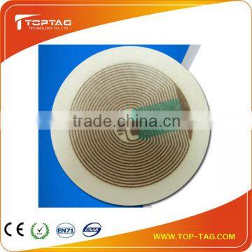 China Manufacturer long range 13.56MHz nfc sticker for library