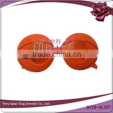 Interesting glasses men's and women's general basketball shaped fancy party glasses