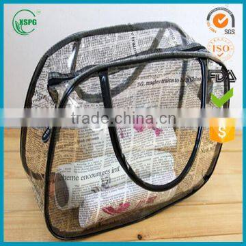 New Design Fashion Low Price Ladies Plastic Pvc Bag Handbag